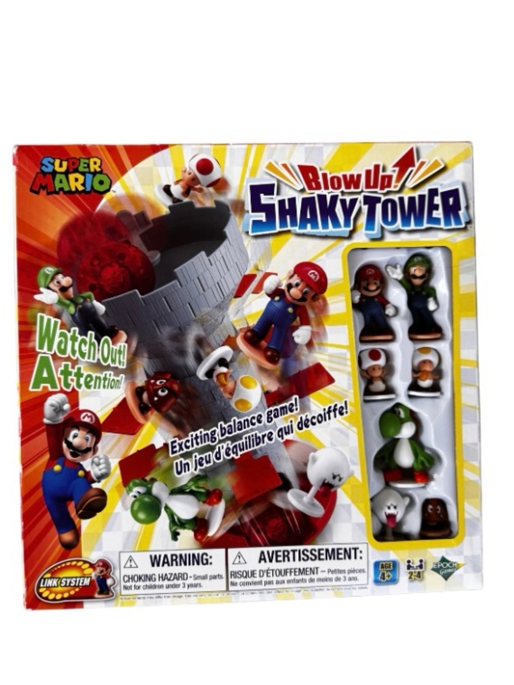 Super Mario Shaky Tower Game